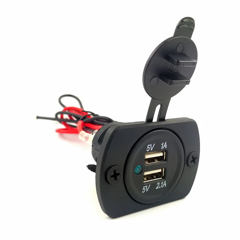 Автомобильное модифицированное USB Автомобильное зарядное устройство, автомобильный вольтметр, автоматическая Зажигалка для сигарет, Модифицированная макетная плата с одним отверстием