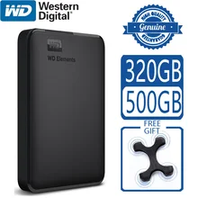WD элементы 500 Гб портативный внешний жесткий диск USB 3,0 HD HDD емкостью SATA устройство хранения оригинальный для компьютера ПК PS4 TV WD элементы 500 Гб портативный внешний жесткий диск USB 3,0 HD HDD емкостью SATA устройство хранения оригинальный для компьютера ПК PS4 TV