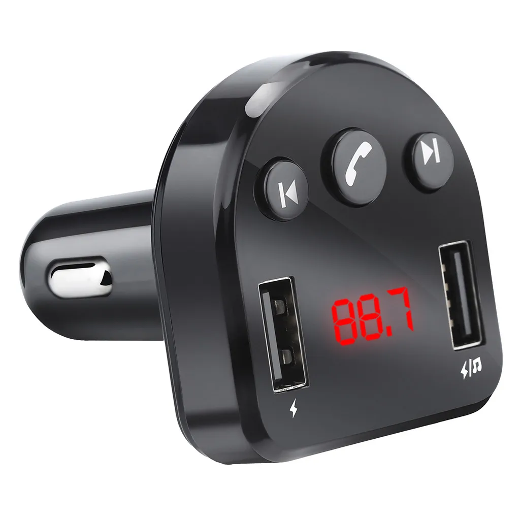 Aux Bluetooth беспроводной автомобильный fm-передатчик радио адаптер USB зарядное устройство ЖК MP3-плеер Handsfree Usb Bluetooth Manos Libres