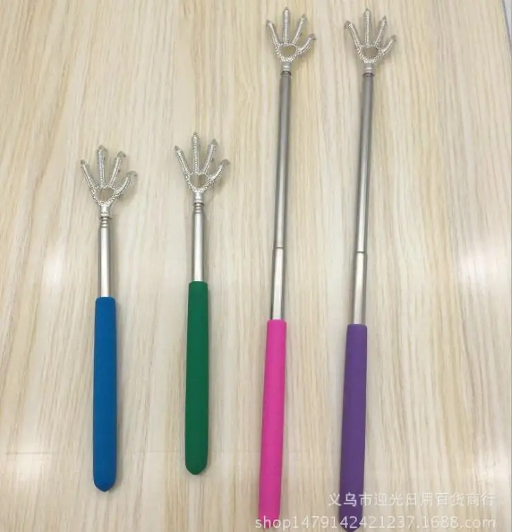 300 шт. приспособление для чесания спины телескопическая царапин Backscratcher массажный комплект обратной скребка Выдвижной Телескопический зуда для ухода за Товары для здравоохранения