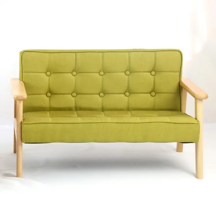 Children's Sofa Boy Girl Baby Sofa Chair Princess Reading Solid Wood Sofa Kindergarten Double Small Sofa - Цвет: Old farmer  10