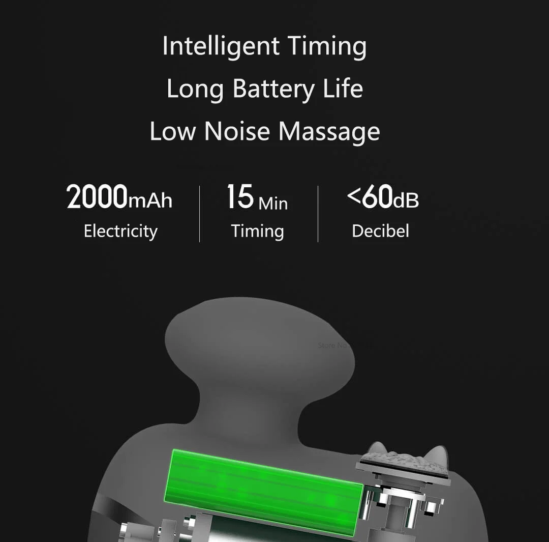 Xiaomi Momoda, массажер для мышц, глубокая Релаксация организма, электрический массажер, вибромассажер, перезаряжаемый, наборы для массажа тела