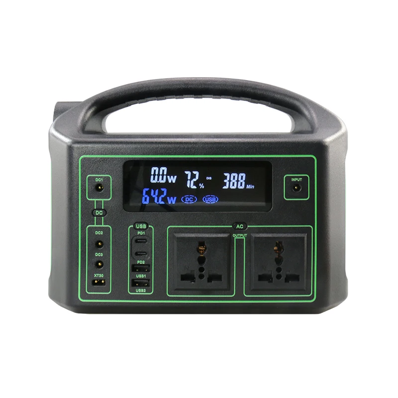 Portable power station electronics portable battery charger 220V ac output solar charging 100W 93600mah 100000mAh