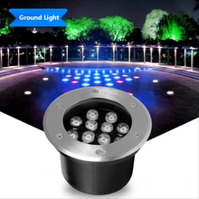 

Colorful Ground Light Underground Lights Embedded Outdoor Waterproof Floor Light Landscape Lighting Terrace Garden Lamp 12V 24V