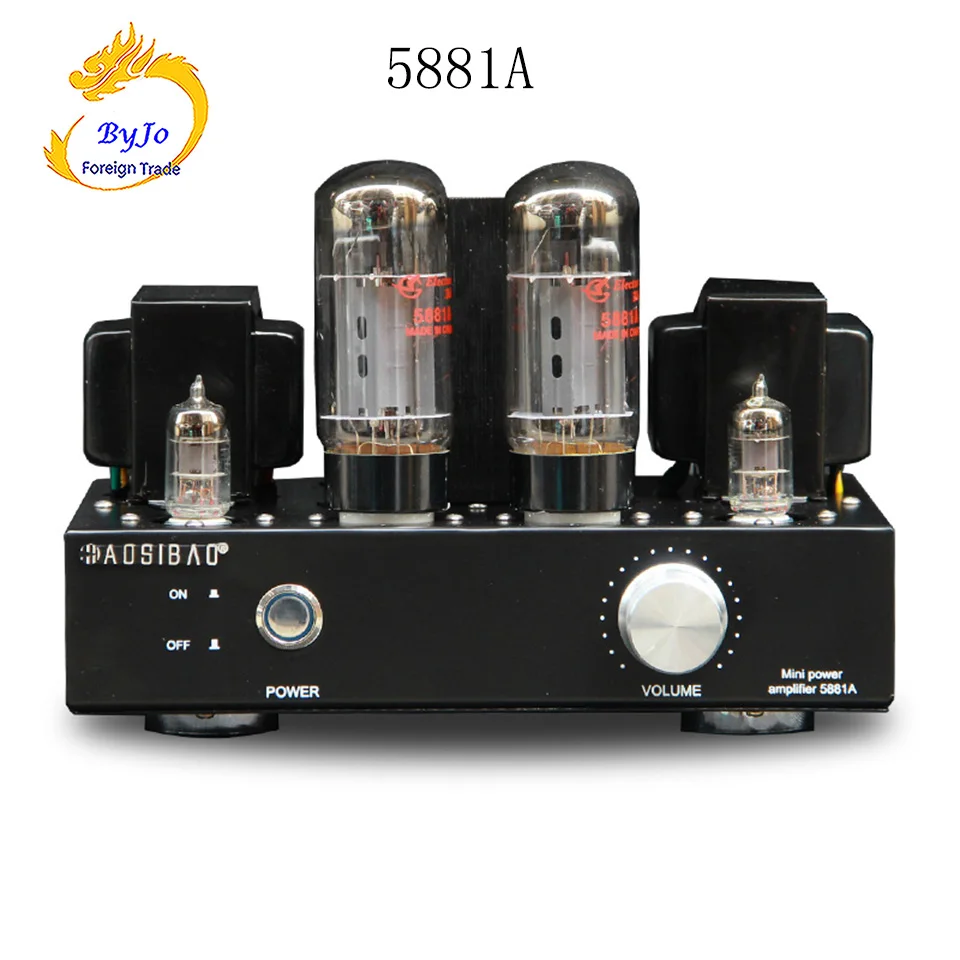 

5881A Pure tube Amplifier A class Vacuum Amplifier Audio Power Amplifier Handmade HIFI amplifier sound High sound quality
