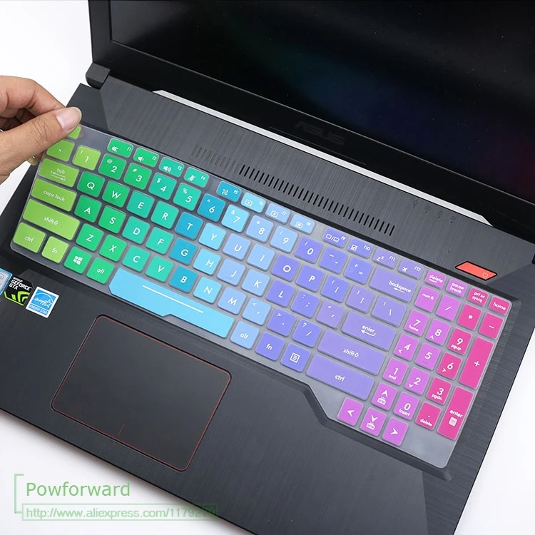 Силиконовый защитный чехол-клавиатура для Asus TUF FX505GM FX505GD FX505 fx505ge fx505du FX505G FX 505 GD GM Gaming 15,6''