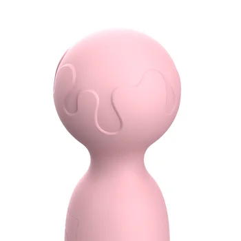 Female AV massage stick rechargeable Clitoral stimulator cute microphone appearance mini vibrator magic wand vibrators for women 3