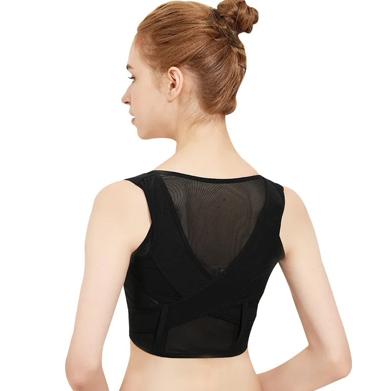 

Breathable Adjustable Back Posture Spine Corrector Clavicle Spine Back Shoulder Lumbar Brace Support Belt Posture Correction