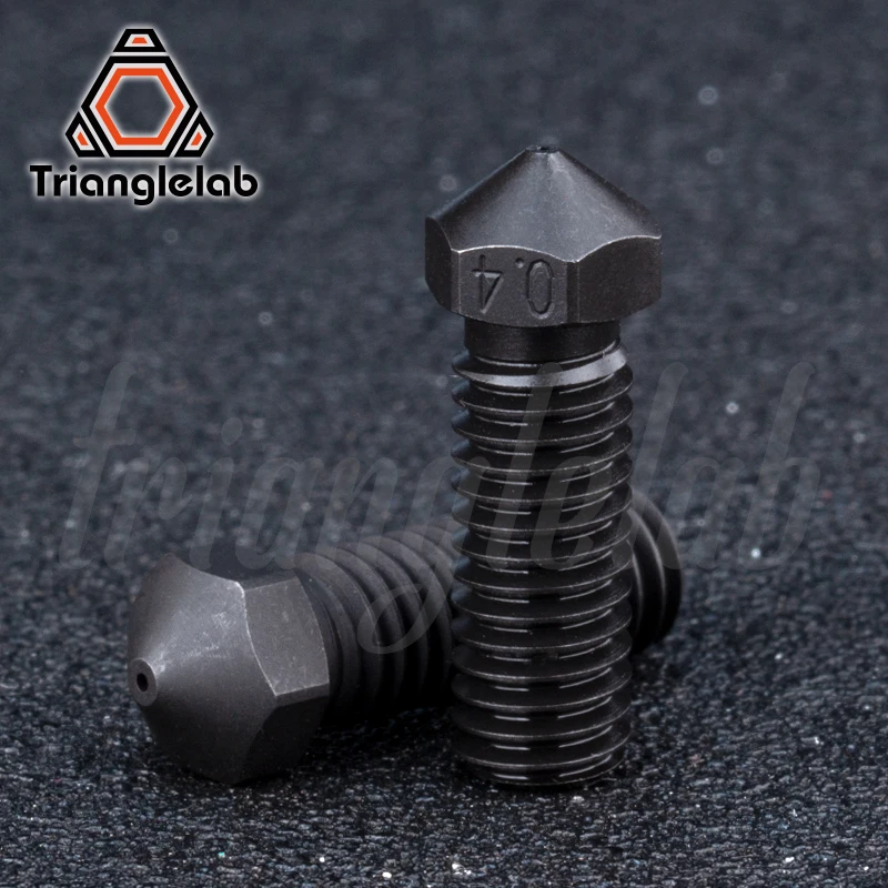 Trianglelab-aço Endurecido T-vulcão Bicos Impressão 3d de Alta Temperatura Pei Peek Filamento de Fibra de Carbono Hotend - Imagem 4