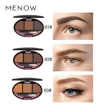 

Eyebrow-Powder-Combination Makeup Eyebrows Fexport Easy-To-Decolor Long-Lasting Waterproof powder combination durable Draw eyebr