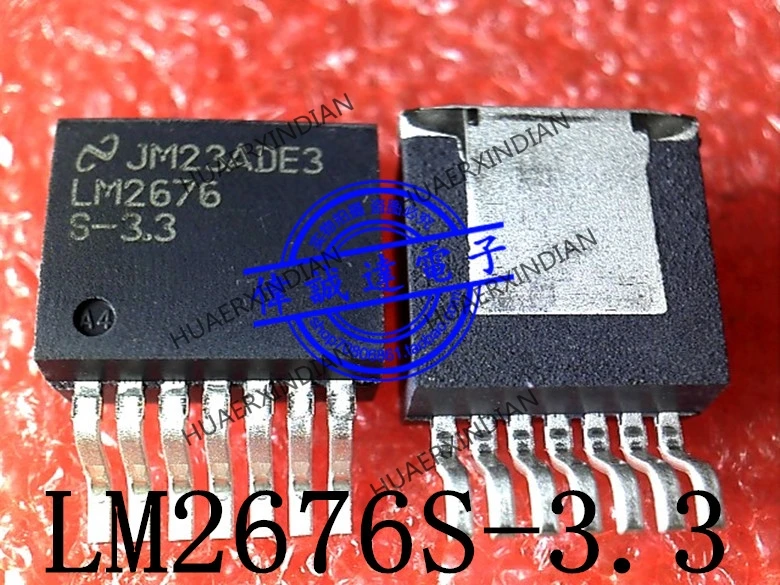 1 шт. новый оригинальный LM2676S-3.3 LM2676 S-3.3 TO263-7 в наличии реальное изображение |