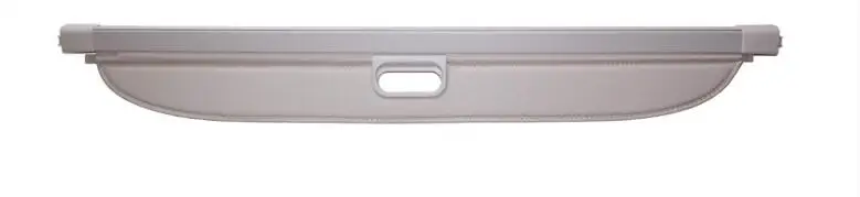 Автомобильный задний багажник защитный лист для багажника Крышка для Mercedes-Benz ML Class W164 ML350 ML500 2006-2012(черный, бежевый - Цвет: Бежевый