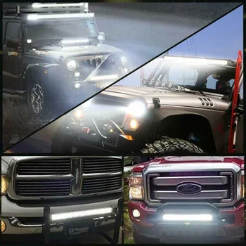

10V-30V Light Bar 200W 20inch Single Row Ultra-Slim Lamp For Car Off-road Truck