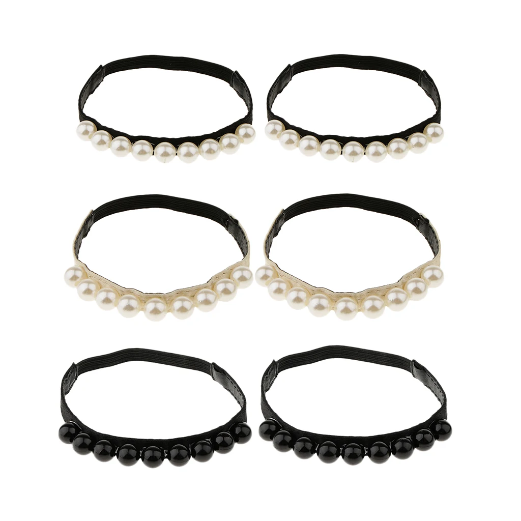 1 pair Detachable Anti-slip Anti-loose Leather Shoe Straps Shoe Accessories For Loose High Heeled Shoes Wedges Flats