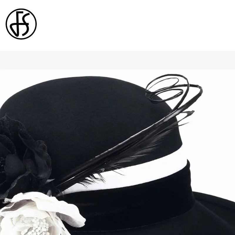 chinese dress ladies Cancer Golden and Black Wide Brim Percher Pedal Straw Couture Occasion Hat
