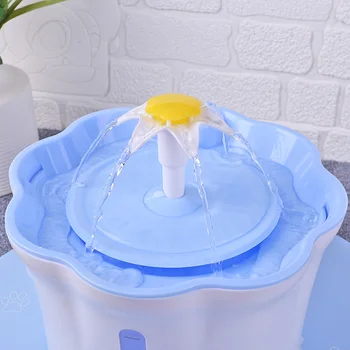 

Automatic water source for animals, automatic source for dogs and cats to drink water with led light, water filter, USB feeder