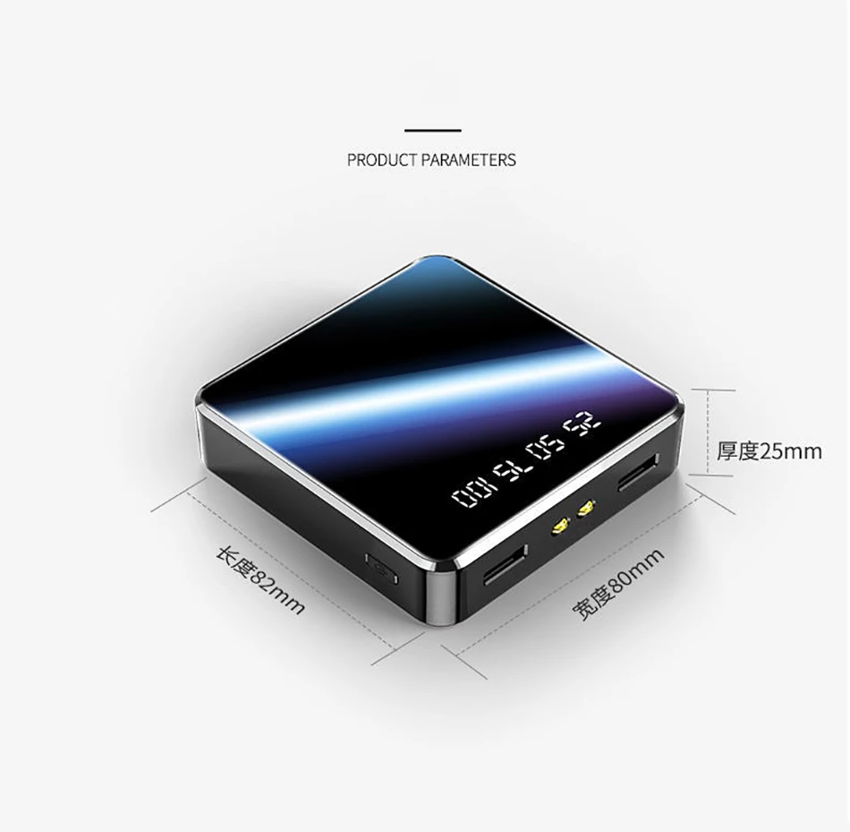 30000 мАч mi power Bank для iPhone X XS Max 11 Xiao mi X 2S samsung Pover Bank USB power bank Внешняя батарея повербанк зарядка