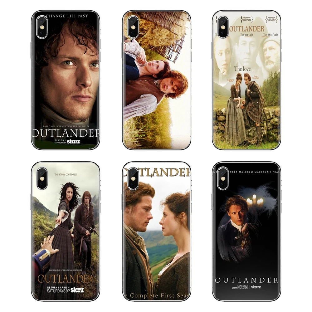 OUTLANDER ТВ Джейми Фрейзер с принтом силиконовый чехол для телефона samsung Galaxy S3 S4 S5