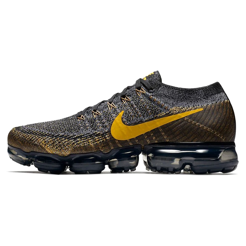 849558-009 Оригинальные мужские кроссовки для бега от Nike Air VaporMax Flyknit, нескользящие спортивные Дышащие Беговые кроссовки хорошего качества, 849558 - Цвет: 849558-009