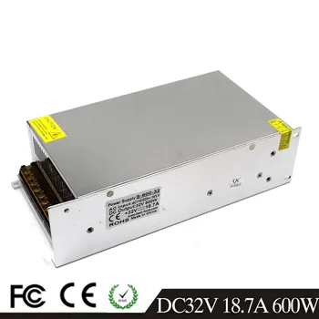 

DC Power Supply Driver 32V 18.7A 600W Transformer AC110V 220V To DC32V Led Power Supplies for CCTV 3D Printer Stepper Motors CNC