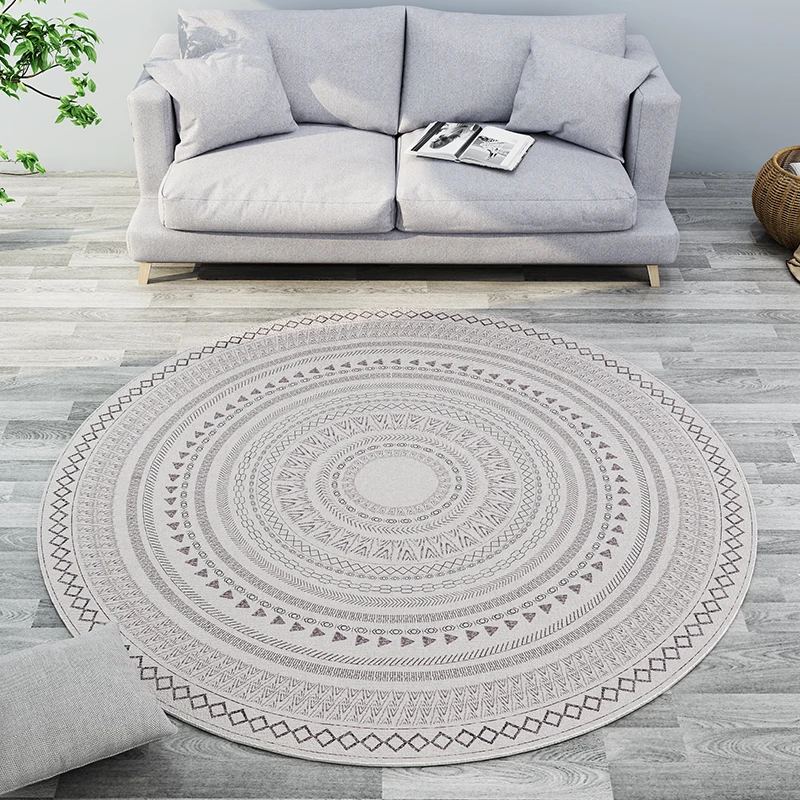Moroccan Round Carpet Livingroom Modern Bedroom Computer Round Carpet Livingroom Modern Bedroom