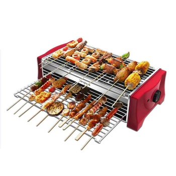 

2000W Household Barbecue Machine Electric Grill Skewers Barbecue Korean Style Smoke Free Grill Smokeless