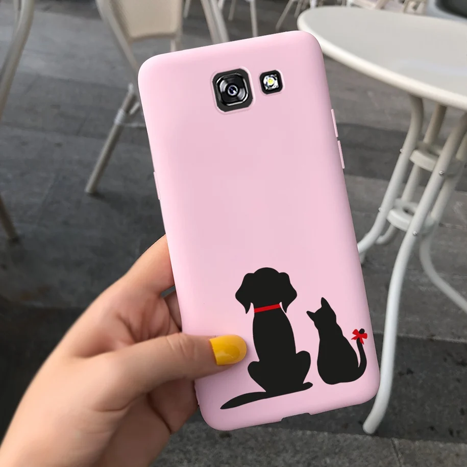 iphone pouch For Samsung J4 Plus Case For Samsung J4 2018 Cover Matte TPU Daisy Phone Case For Samsung Galaxy J4 Plus J4+ J4 2018 Soft Fundas cell phone dry bag