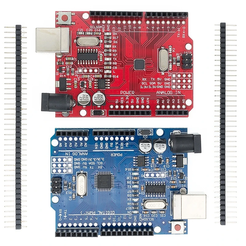 Один комплект UNO R3 CH340G + MEGA328P ATMEGA16U2 USB кабель 2 4 дюйма тонкопленочный 16 МГц boad Proto