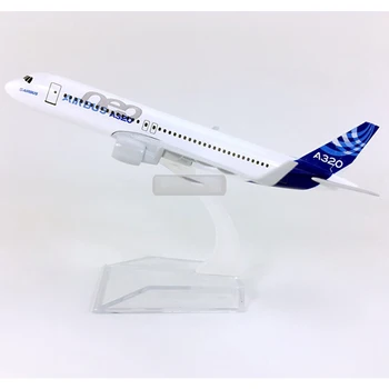 JASON TUTU 16cm Original model Airbus A320 Plane Model Airplane Model Aircraft Model 1:400 Diecast Metal planes toy 1