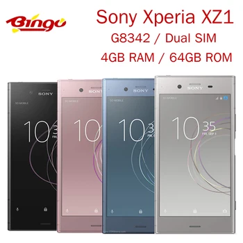 

Sony Xperia XZ1 G8342 Original Unlocked 4G Dual SIM Snapdragon 835 Android Mobile Phone Octa Core 5.2" 19MP RAM 4GB ROM 64GB NFC