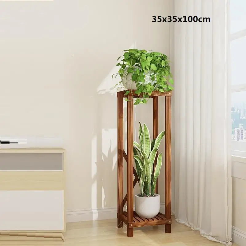 Version A Таблица Etagere Плант горшок Balkon дерево Estanteria стенд Крытый Repisa Para Plantas балкон Dekoration стойки цветок завод полка - Цвет: Version A