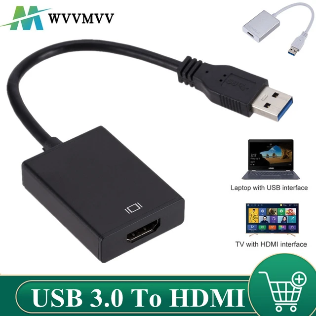 GRWIBEOU-Adaptador USB 2,0 a HDMI, Compatible con Multi Monitor 1080P,  Compatible con Windows XP/7/8/10 - AliExpress