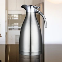 Высококачественный материал нержавеющая сталь тепловой кувшин кофе графин с двойными стенками вакуумной изоляцией горшок 2L