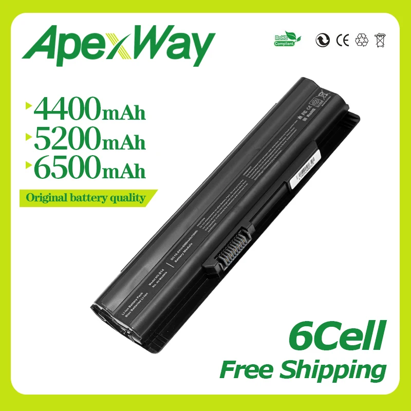 

ApexWay 11.1V Laptop Battery BTY-S14 For MSI BTY-S15 FX700 FX603 FR400 FR600 FR610 GE70 CX650 GE620 GE620DX for Akoya Mini E1311