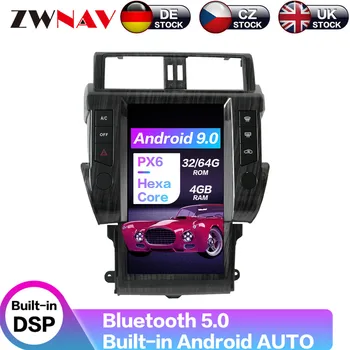 

13.6" Android 9 64+4G Tesla With DSP Carplay Car Multimedia Player For TOYOTA LAND CRUISER Prado 150 2014-2017 GPS Navigation