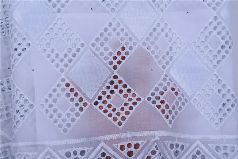 Швейцарская вуаль высокого качества, кружевная ткань из хлопка, кружевная ткань в нигерийском и африканском стиле для свадьбы, сухая кружевная ткань Y1754