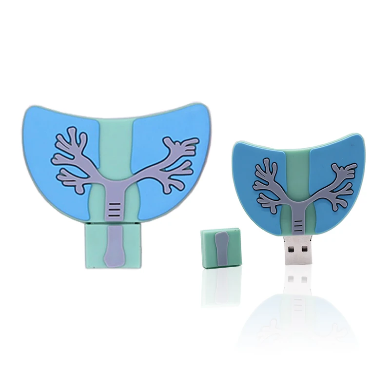 1(F) USB флеш-накопитель 128g, мини usb флеш-накопитель с мультяшным сердцем, 4g, 8g, 16g, 32g, 64g, флеш-накопитель для рта/почек/зубов - Цвет: 1(F)