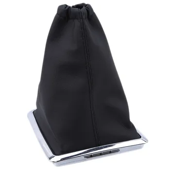 

Universal Car Auto Gear Shift Collars Carbon Fiber Car Manual Shifter Gear Shift Boot Cover Gaiter