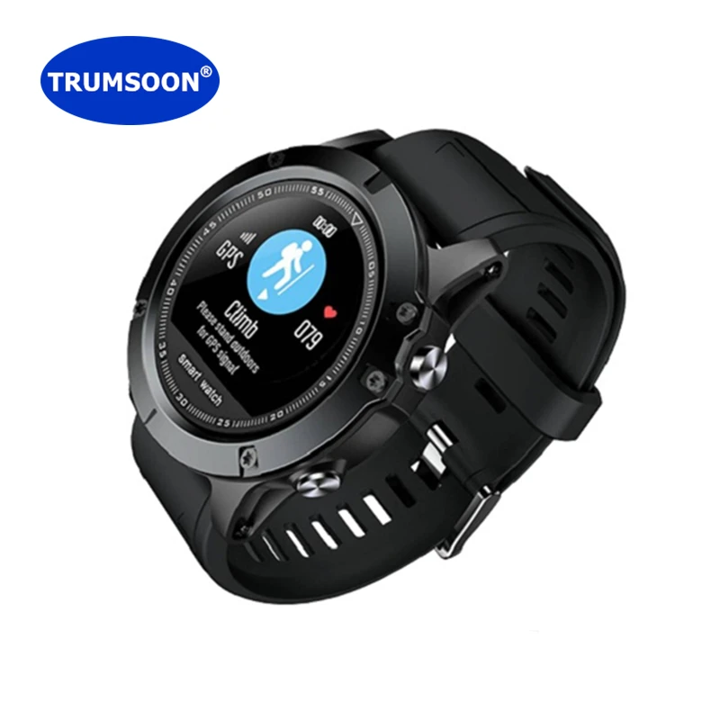 

TRUMSOON Smart Watch GPS Sport Fitness Band Bluetooth Heart Rate Moniter SmartWatch Steps Tracker Waterproof Wristband