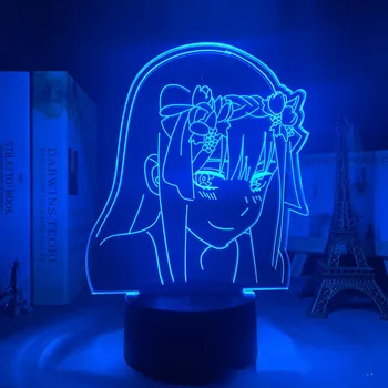 

Acrylic 3D Night Light Japanese Anime Led Night Light Room Decoration Lamp Anime Table Lamp Christmas Gifts for Children