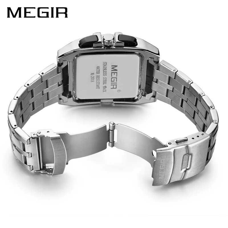 MEGIR Men's Luxury Stainless Steel Quartz Watch - Image 3