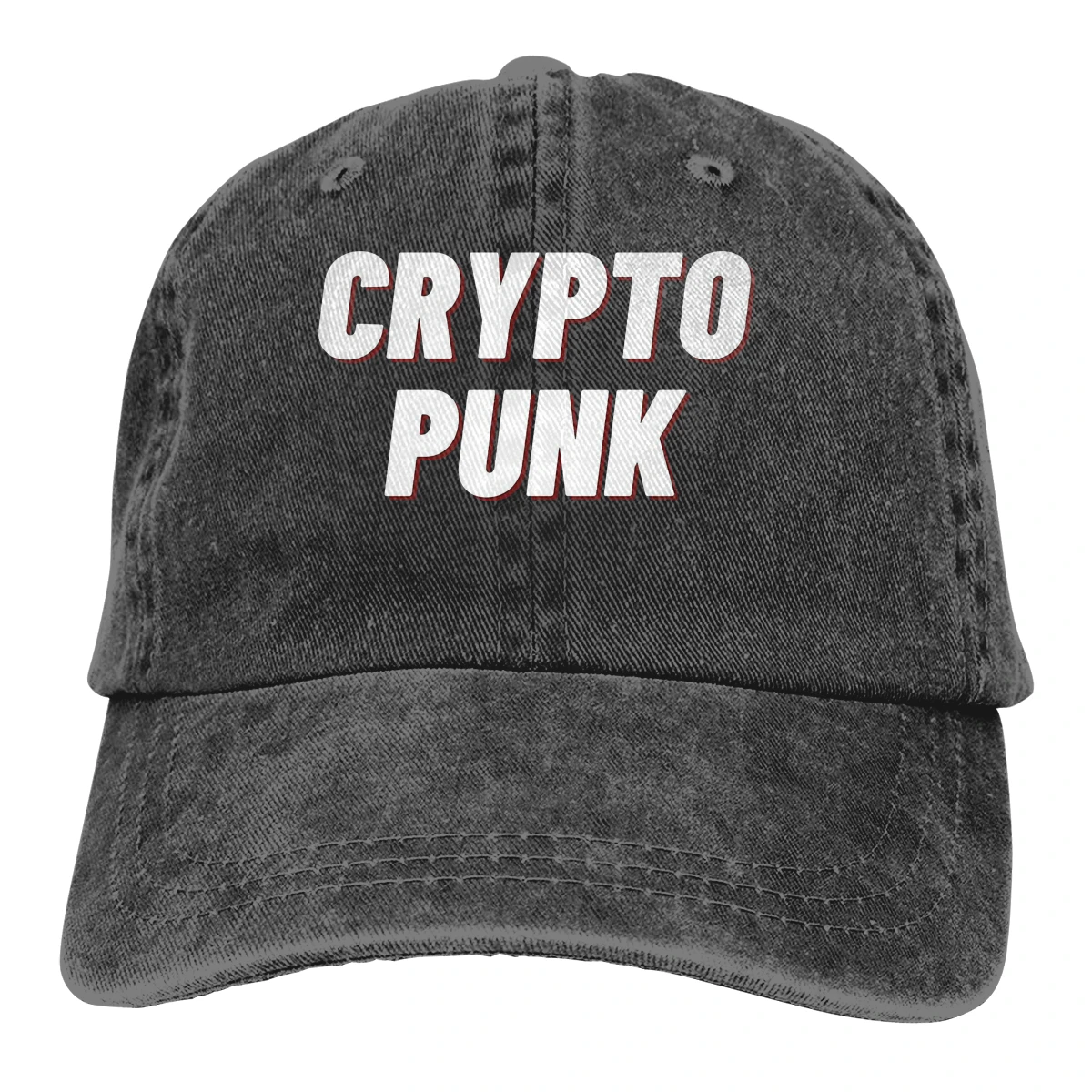 

Adjustable Solid Color Baseball Cap CryptoPunks NFT Washed Cotton NFT CryptoPunk YABC Sports Woman Hat