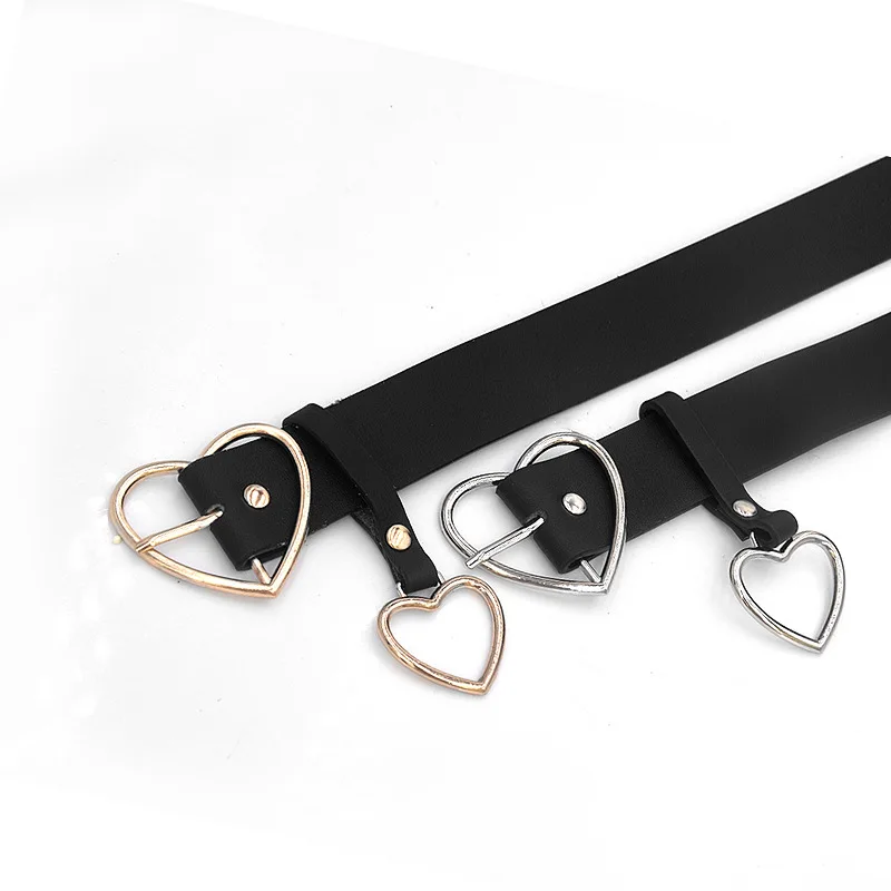 

Classic Popular Jeans Hanging Ring Gift Women's Belt Love Decoration Needle Buckle Belt Lady Belt