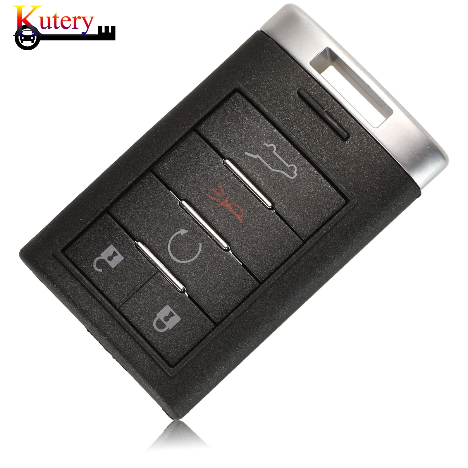 KUTERY REMOTE SMART CAR KEY FOR CADILLAC SRX CTS XTS DTS 2010-2014 5 BUTTONS 315MHZ/433MHZ NBG009768T KEYLESS-GO