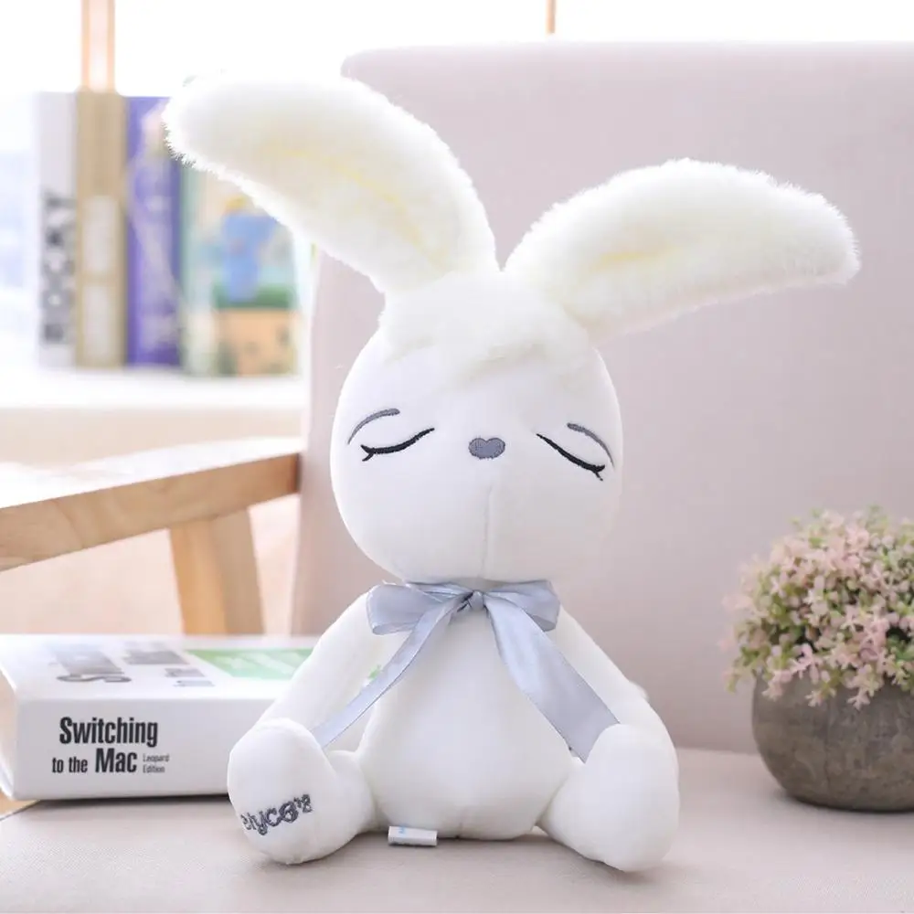 New moon rabbit doll plush toy little white rabbit doll grabbing machine baby's birthday gift - Цвет: 4