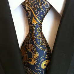 Галстук на шею 2019 Пейсли кешью спейт полиэстер мужской костюм деловой банкет индивидуальность классический высшего качества галстук