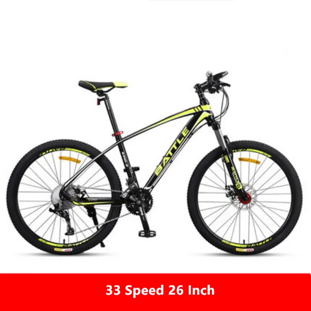 New Brand Aluminum Alloy Frame 27 30 33 Speed Dual Disc Brake Mountain Bike Outdoor Sport Downhill MTB Bicycle New Brand Aluminum Alloy Frame 27 30 33 Speed Dual Disc Brake Mountain Bike Outdoor Sport Downhill MTB Bicycle