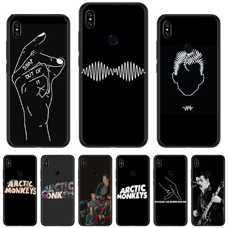 Чехол для телефона из ТПУ Rock band singer Arctic_Monkeys Xiaomi Mi A1 A2 5 6 6PLUS 8 9 SE Lite MIX 2 2S MAX 3 Pocophone F1 |