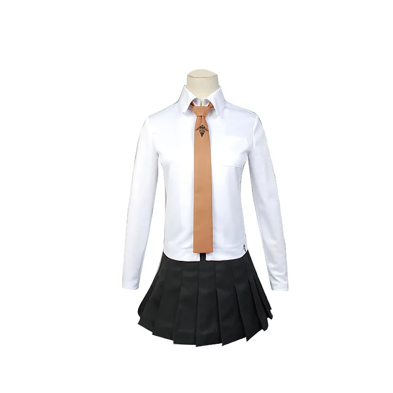 Kirigiri Kyouko Cosplay Costume Danganronpa 3 Woman's Uniform Full Set Kyouko Kirigiri Cosplay Wig Purple Long Straight Hair0 (6)