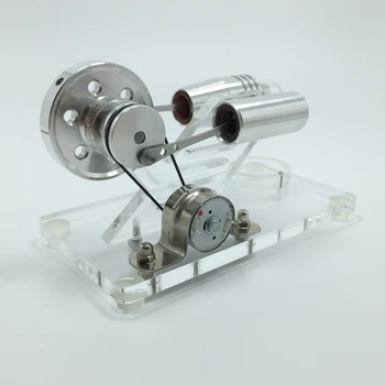 

Type Ⅱ Parallel Stirling Engine Model Power Generator Micro External Combustion Engine Stem Model Building Kits